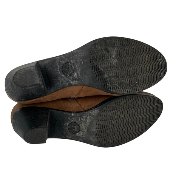 Mephisto Ankle Boots Booties Womens 8.5 Brown Leather Zip Up Fall - Picture 8 of 11